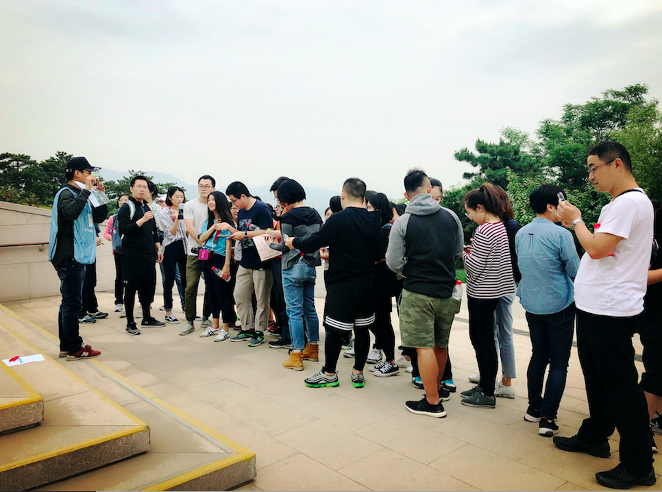 飛鳥創(chuàng)意拓展團(tuán)建項(xiàng)目組獨(dú)家承辦北京市朝陽區(qū)人民法院拓展團(tuán)建活動(dòng)！